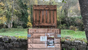 Composteur installé à La canourgue